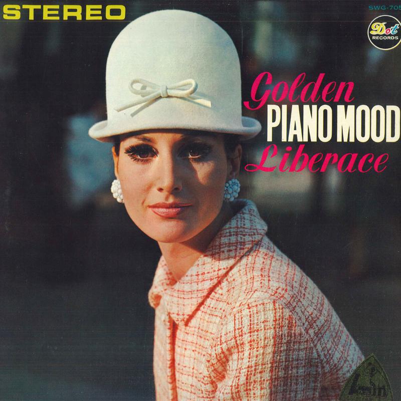 

LP Record LIBERACE - Golden Piano Mood SWG7059 DOT Japan Mood Music Used