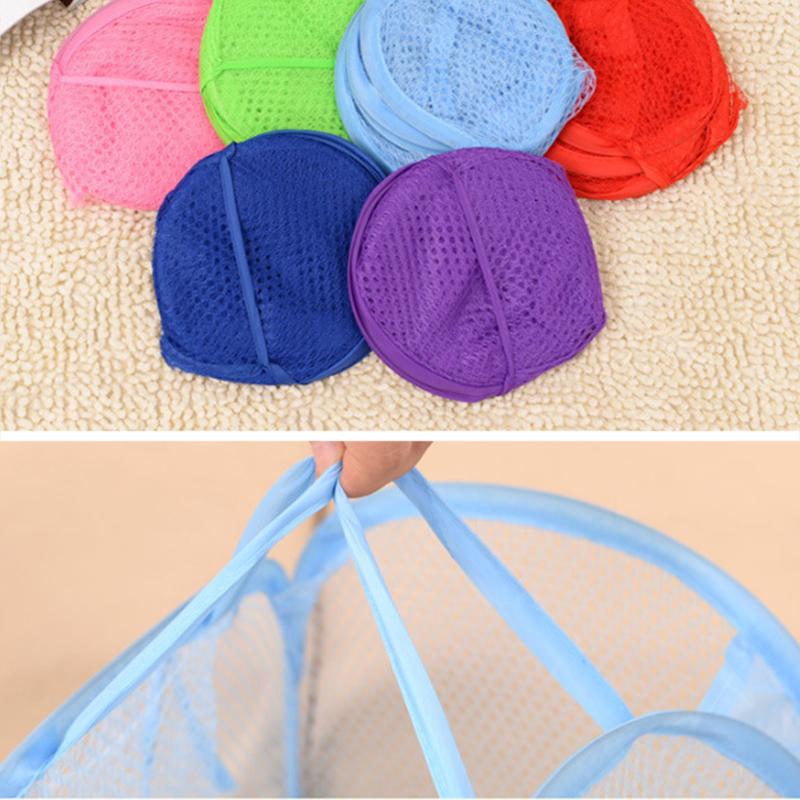 Cheap Foldable Laundry Baskets Pop Up Easy Open Mesh Laundry Clothes