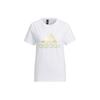 T Shirts Women's White Crew Neck Moderate Straight Fit IM8885