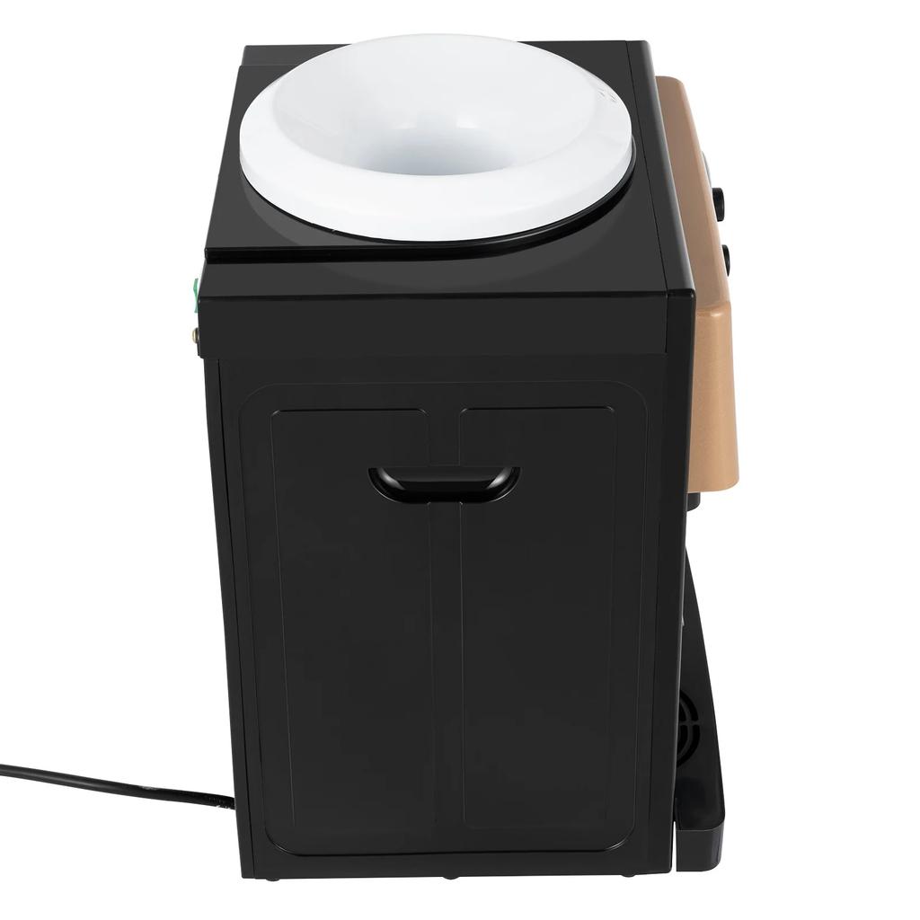 5 Gallon Is Varm Kallt Vattenautomat Bordsmodell, Elektrisk Varmt och Kallt Vattenkylare Automat för Hemmakontorsbruk 110V 550W