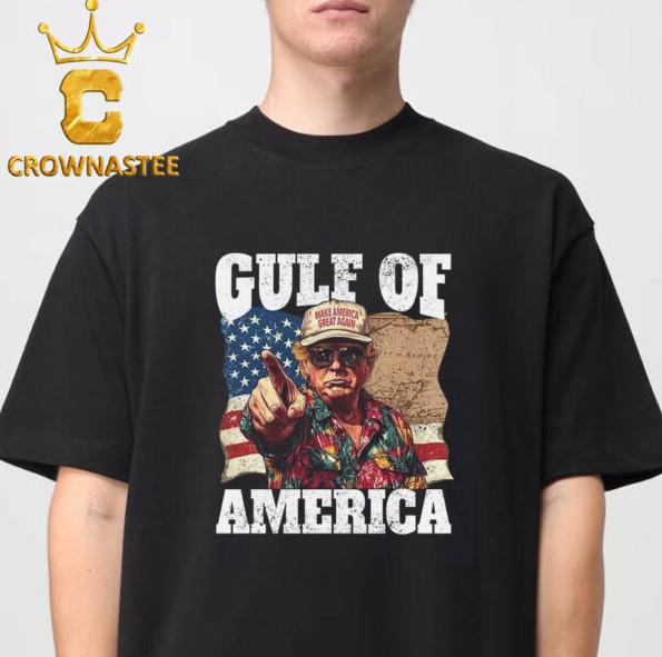 Donald Trump Gulf Of America Funny Patriotic Unisex T-Shirt Unisex T-Shirt L