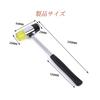 GYWHOOFT 25cm Small Double-Headed Rubber Hammer with Replaceable Parts, Non-Slip, Removable Head, and Replaceable Head for Home Use, Ideal for Floorin