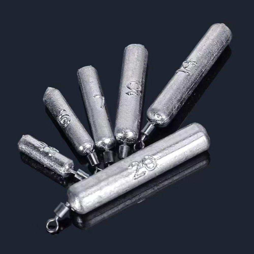 10pcs/set Hook Bait Fishing Weights Sinkers Accessories Fishing Sinker  Fishing Tools