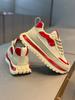 Scarpe da uomo autunnali in rete traspirante marca di tendenza senso avanzato Forrest Gump sportive da corsa casual suola spessa aumento altezza interna scarpe da papà alla moda
