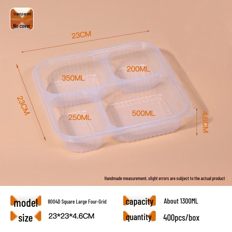 ZISIZ Disposable Takeout Food Container