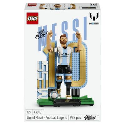 LEGO Editions 43015 Lionel Messi – Légende Du Foot - Jeu 10 Ans - Déco Chambre d'Enfant