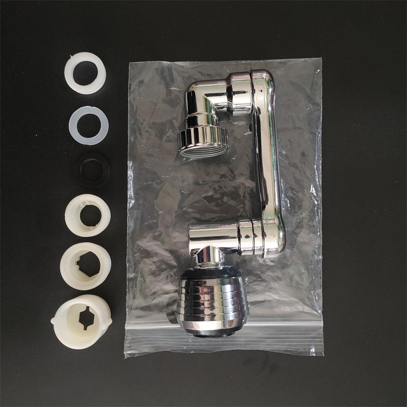 Universal Faucet Can Rotate The Water Outlet Mechanical Arm, Extend The Water Nozzle Bubbler, Universal Joint, Anti-splash Artifact Rocker Arm