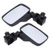 Golf Cart Side Rearview Mirror 360 Degrees  Adjustable Angle Universal Golf Cart Side Mirrors for 1in 1.25in Square Tube