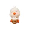 Playful Rubber Duckling Plush Toy - Cute Bathing Duck Series Ornament