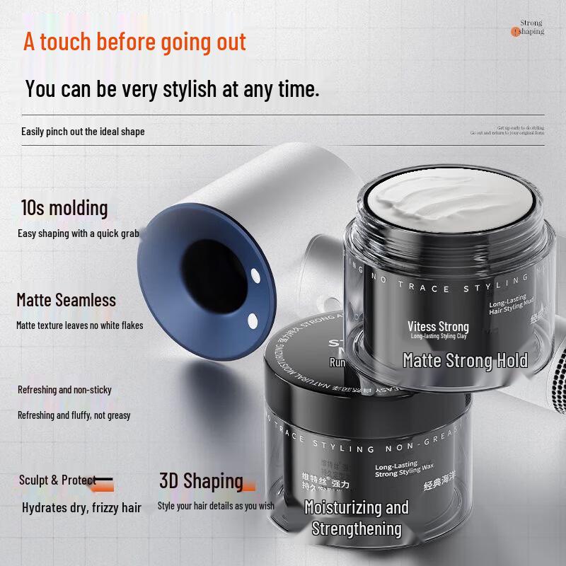 VTS Strong Hold Hair Wax 100g