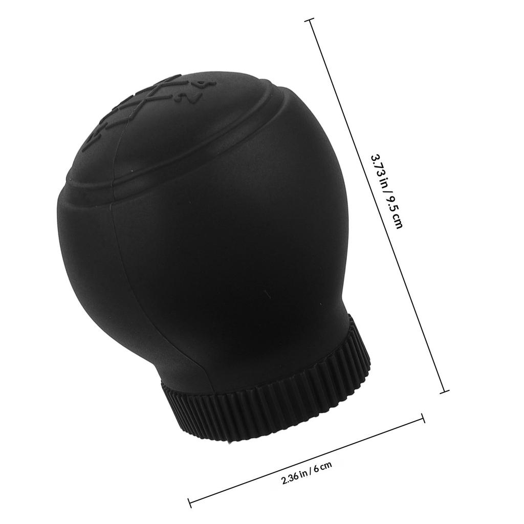 2Pcs Round Silicone Gear Shift Cover Universal Car Shifter Knob Protector Anti Scratch Non Slip Shift Handle for Manual