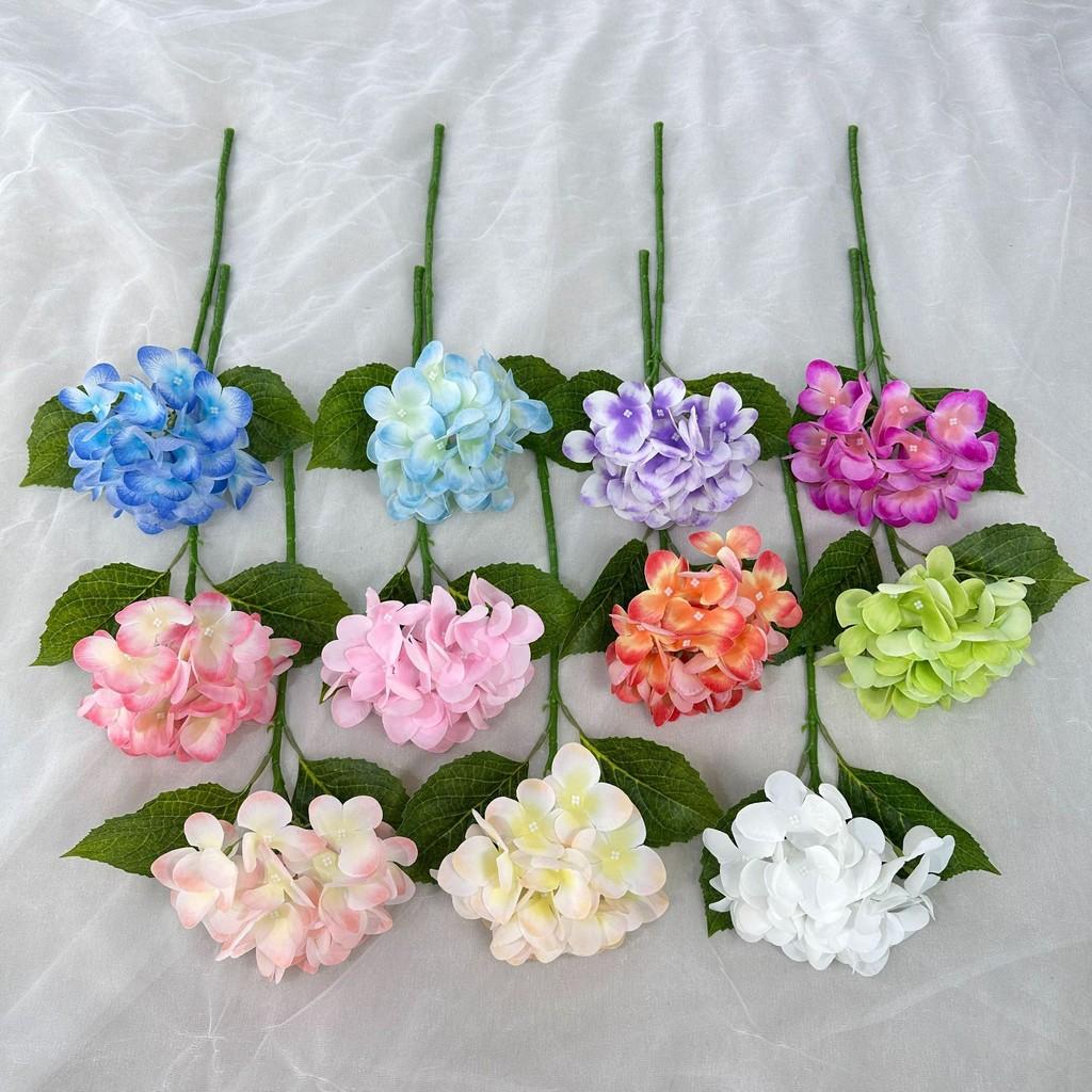Artificial Hydrangea Flower Wedding Hotel Restaurant Desktop Ornament Decoration