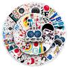 50pcs Waterproof Bowling Cartoon Stickers for Sports, Journaling, Skateboards, Computers, and Phones