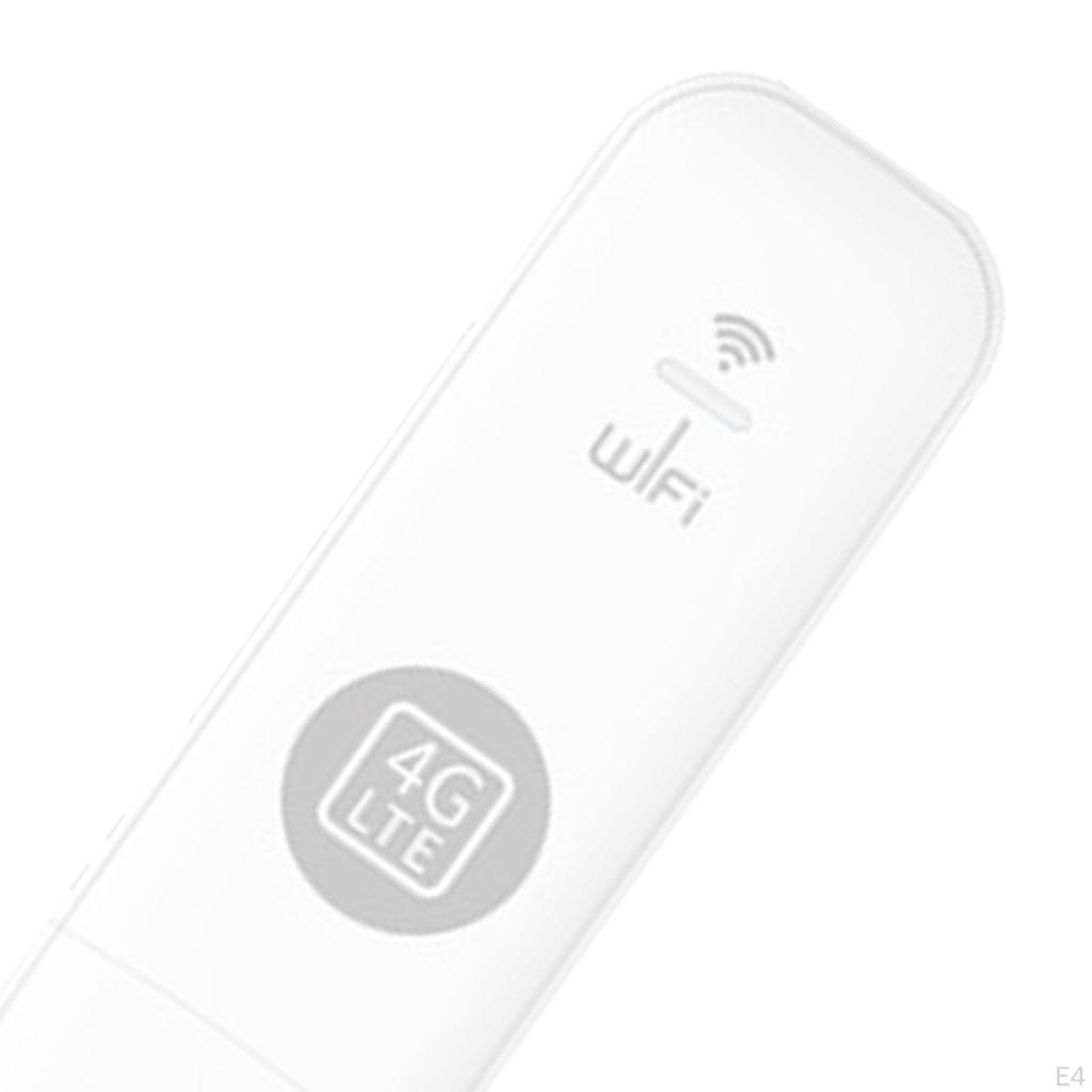 4G LTE USB WiFi Modem Router Network Adapter High Speed Supports 8 Device Connections European