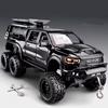 1:24 DODGE Tyrannosaurus RAM 1500 REX Pickup Legierungsauto-Modell Druckgussmetall Geländefahrzeuge Auto-Modell Sound Licht Kinderspielzeug Geschenk