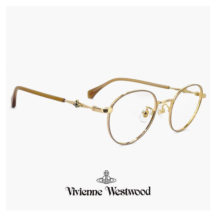 Used [New] Vivienne Westwood Glasses 40-0001 C02 47mm Women s Small Vivienne Westwood Glasses Women Brand Small Small Boston Type Narrow Glasses