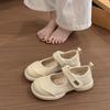 Mary Jane shoes women's 2025 gentle summer outer wear new grandma shoes soft sole shallow mouth single shoes round head non-slip