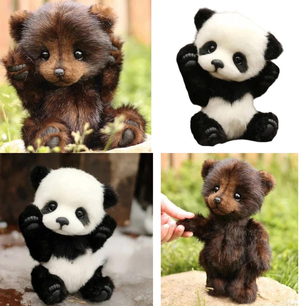 Cute Handmade Plush Baby Bears Perfect Addition To Halloween Decorations