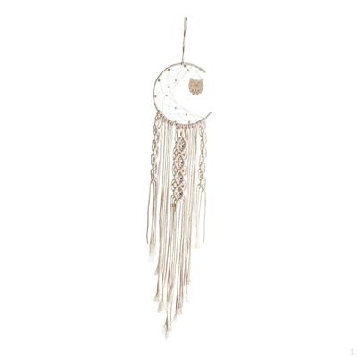 Kit Materiale Macramè Tessuto in Cotone Fai da Te Elegante Arazzo per Ornamento da Sfondo
