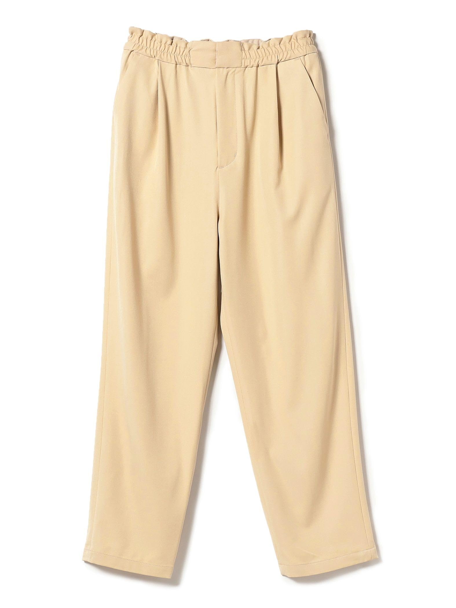 

B:MING by BEAMS Easy Tuck Pants, Women s, LT_BEIGE, Size S