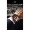 POEDAGAR Luxury Men Watch Luminous Waterproof Hollow Tourbillon Male Clock Week Date Business Automatic Mechanical Watches