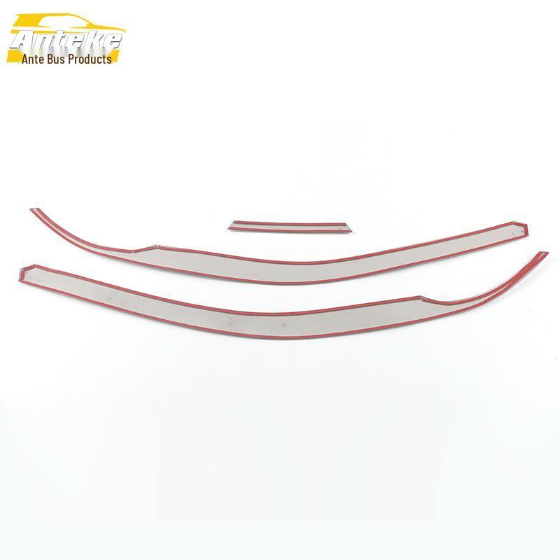 Tucson L 2021 Front Bumper Lip Grille Trim, Anti-Scratch Bright Strip Modification Accessories