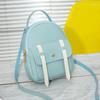 Contrasting color small backpack can be made of logo summer new product bag cover type casual versatile small bag
