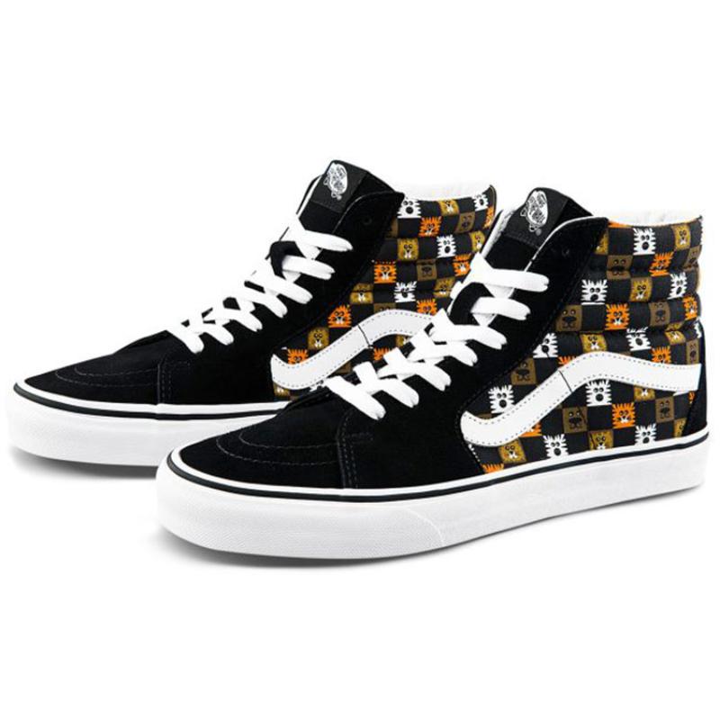 Vans SK8 HI Cartoon Black Vans VN0A4U3C0GN
