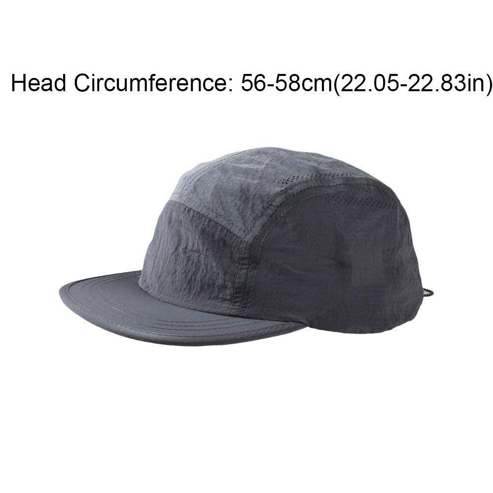 Fashion Color Matching Baseball Cap Quick-drying Korean Style Hiking Camping Hat 5-panel Breathable Men's Summer Hat Women
