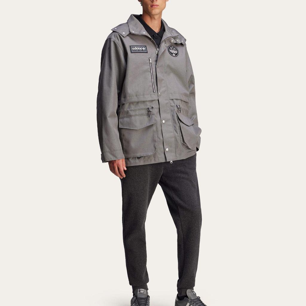 Adidas Spezial FC Anorak Dove Grey Men Outerwear JE6074