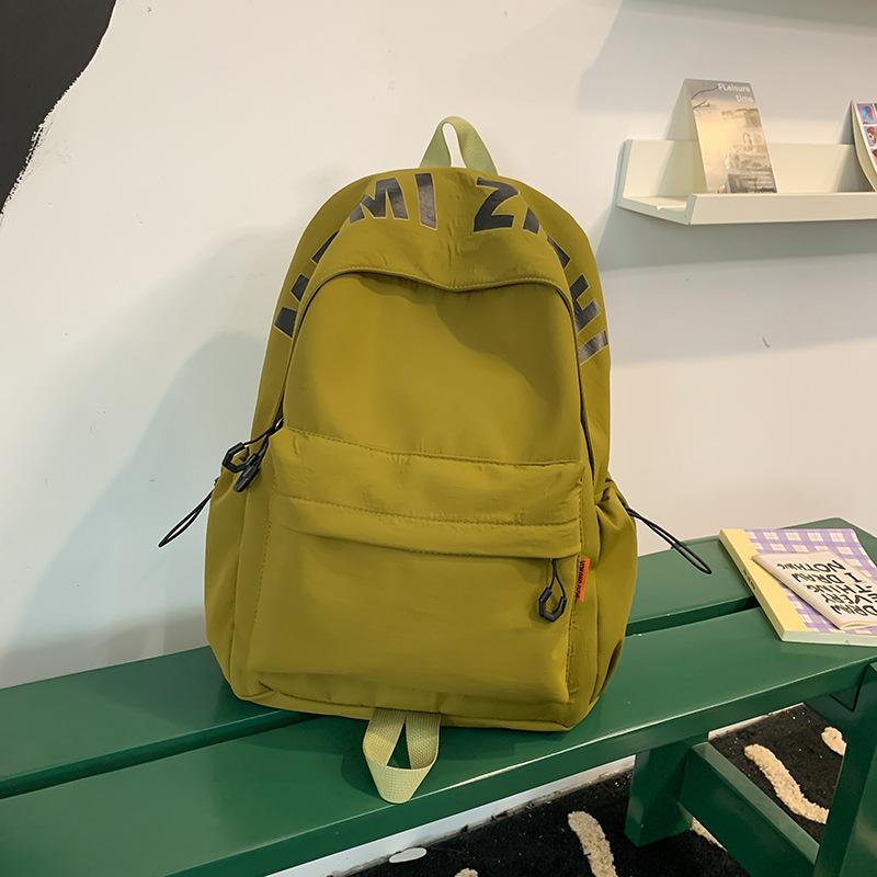 2025 new college student lightweight Korean lazy style ins schoolbag female junior high school student Mori high-end backpack