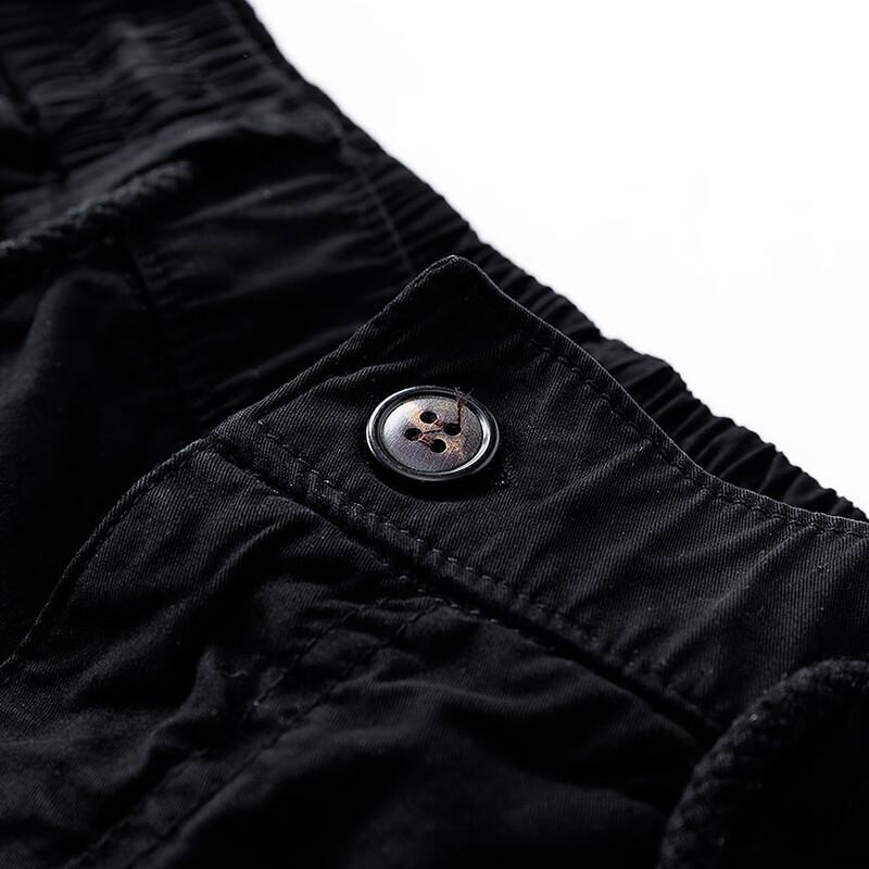 DeMana Men's Street Style Drawstring Cargo Shorts