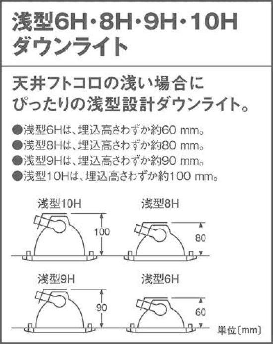 Panasonic Universal Downlight Warm 60 Shape White LGD1422VLB1 White/Condensing/Dimmer/100