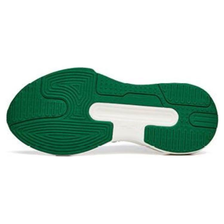 Anta Série C37 Chaussures de sport décontractées basses confortables antidérapantes absorbant les chocs Femme sneaker Blanc Vert 922238037-12