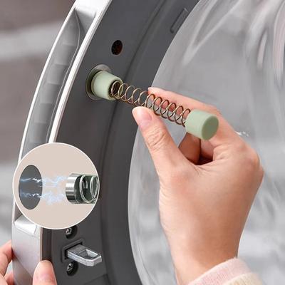 Washing Machine Door Bracket Strong Magnetic Washing Machine Door Bracket Magnet Spring Silicone Fixing Bracket