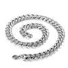 Unisex Hip-Hop Cuban Chain: Stainless Steel & Titanium Necklace