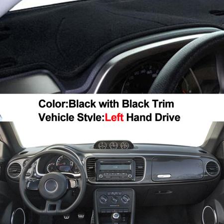 Car Dashboard Cover Dash Mat Carpet For VW Volkswagen Beetle 2012 - 2019 LHD RHD Auto Dashmat 2013 2014 2015 2016 2017 2018
