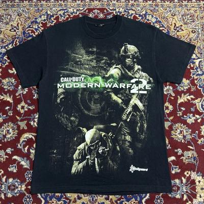 2009 Retro Call of Duty Modern Warfare 2 Men's T-shirt Oversized Y2k Tee Shirt Spring Summer New Style Unisex Casual Fashion T-shirt
