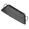 Nonstick Grill Pan for Outdoor BBQ Camping and Household Use – High Temp Resistant Cookware for Fish, Steaks, and Vegetables