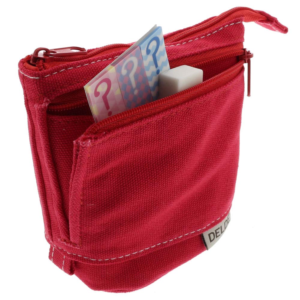 Sunstar Stationery Pen Pouch Delde One Color Red S1418017