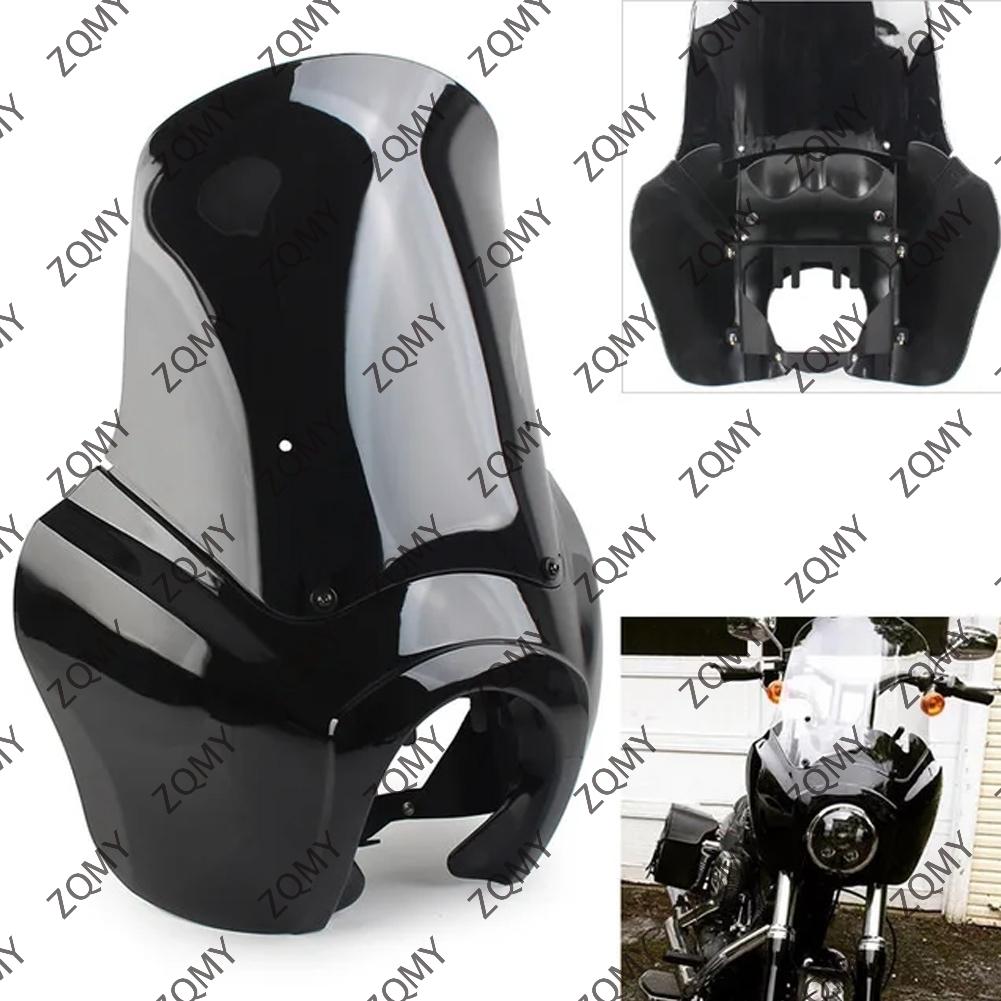 

Обтекатель мотоцикла с 15-дюймовым ветровым стеклом для Harley Davidson HD Dyna Wide Glide Fat Bob