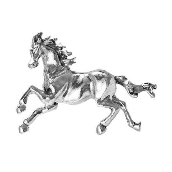 Brooch Pin Retro Enamel Horse Design Badge Clothes Hats Bags Scarves Collar Lapel Brooch Artistic Accessory