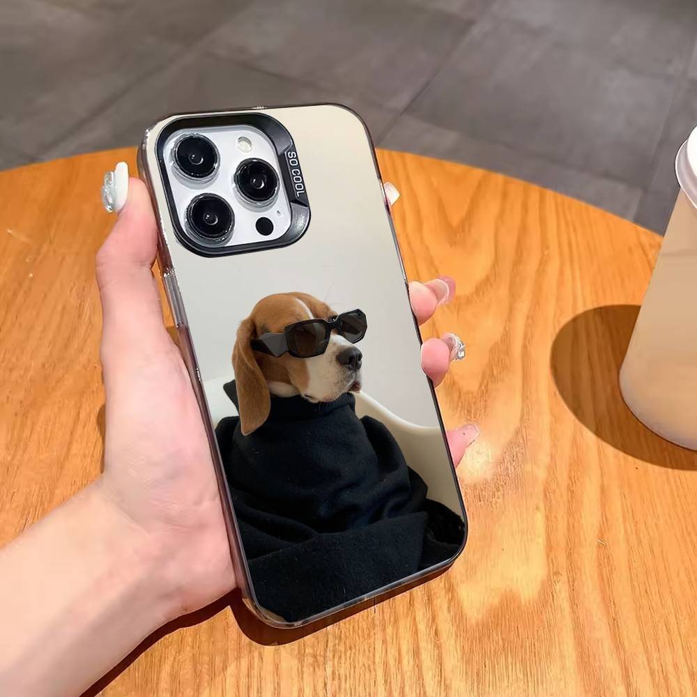 

P-Pet P-Puppy Dog Cute Phone Case For iPhone17,16,15,14,13,12,11,Pro,MAX White Matte Shockproof Cover iPhone16plus