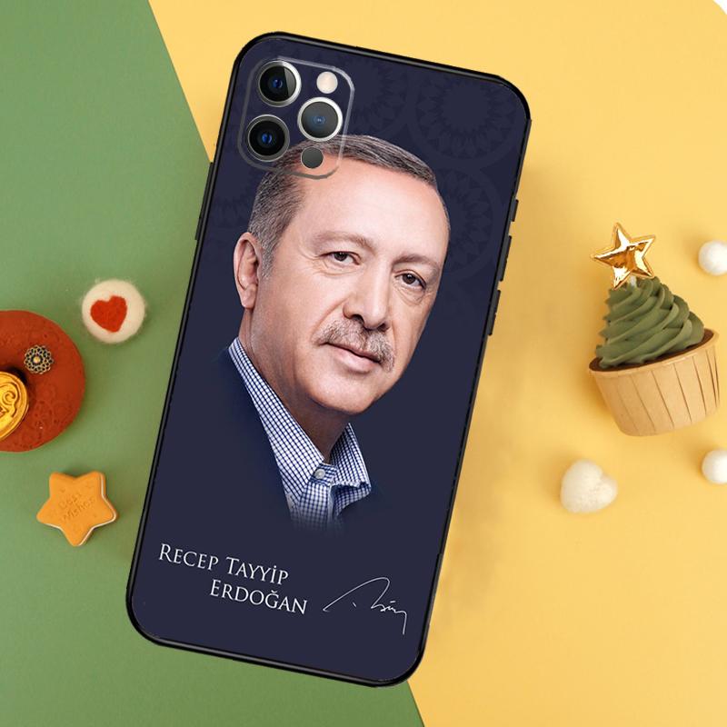 President Turkey Recep Tayyip Erdogan Phone Case For iPhone 17 16 14 13 12 11 15 Pro Max 12 13 Mini 16E 17 Air Shockproof Cover