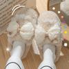 thick-soled cotton slippers women's new autumn and winter indoor home warmth non-slip cute girl heart cotton shoes women