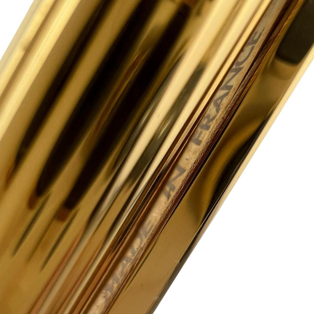 Excellent Cartier Mechanical Pencil Must Do Trinity Stripe Pattern Gold Bordeaux Used