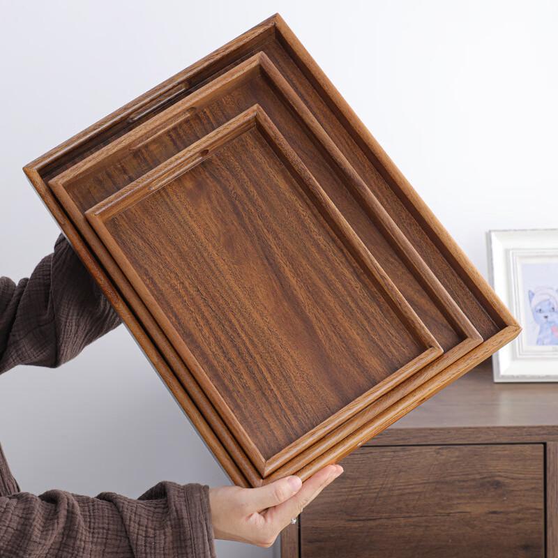 ZISIZ Walnut Wood Serving Tray