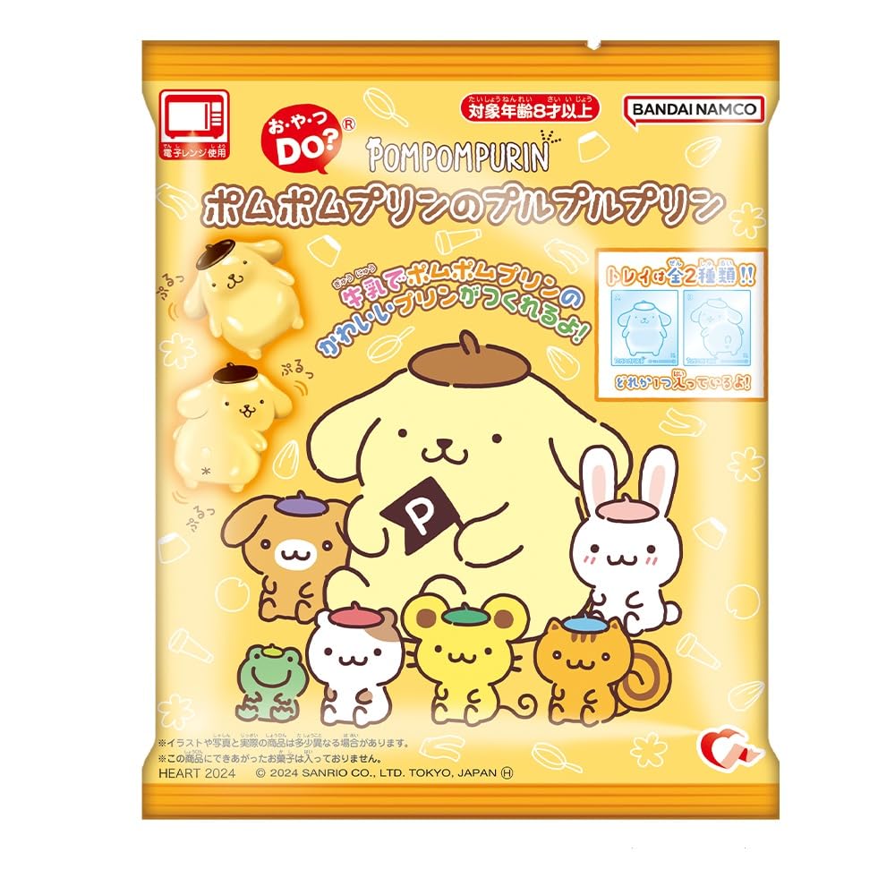 

Pom Pom Purin Jiggly Pudding 8 штук Конфеты, игрушки и кондитерские материалы