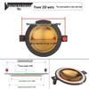 75-Core Flat Wire Tweeter Voice Coil Speaker with 74.5mm High-Power Composite Diaphragm