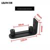 Adjustable Heavy Duty American Style Sliding Barn Door Handle and Floor Guide Hardware
